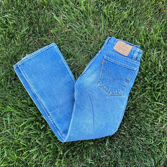 Levi's Denim - Vtg 80s Levi’s medium wash high rise denim 517 2 4